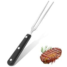 Image of Stainless Steel Meat Carving Forks Grill Steak Barbecue Fork Kitchen Party BBQ
