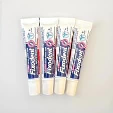 Image of Fixodent Denture Adhesive Professional Holiday Pack Size 10g x 4 Teeth Oral Care