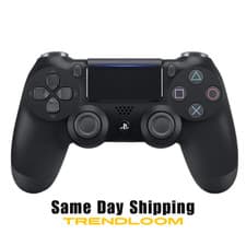 Image of Official Sony PS4 DualShock 4 Wireless Controller Black Genuine V2 Pad VGC
