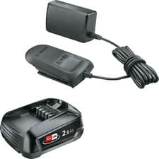 Image of Bosch Genuine GREEN P4A 18v Cordless Li-ion Battery 2.5ah and Standard Charger