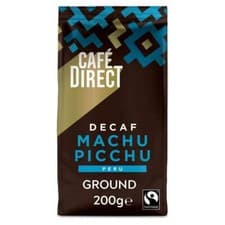 Image of Caf Direct Decaf Machu Picchu Peru Ground Coffee 200g - 1 Pack