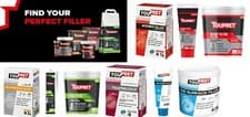 Image of Toupret All Fillers, Wood Filler Skim & Joint, Interior, Exterior filler,