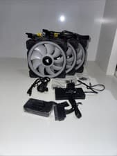 Image of Corsair LL120 RGB 120mm Dual Light Loop RGB LED PWM Fan X3+Lighting Node PRO Kit