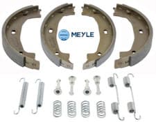 Image of MEYLE REAR HANDBRAKE SHOE AND FITTING KIT FOR BMW  E46 E87 E92 F20 F21 F22 F32