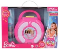 Image of Barbie Karaoke Machine Kids Bluetooth Light Portable Karaoke
