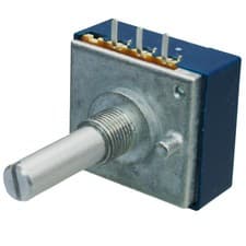 Image of ALPS RK27111 singlePot Potentiometer 100K A100K logarithmic RK27 audio taper log