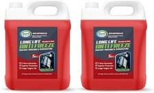 Image of Antifreeze Coolant 2 x 5 Litre Long Life Red Coolant Ready Mixed Engine 10L