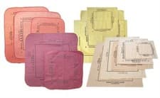 Image of SELVYT POLISHING CLOTH - MF JC SC SR PR MEDIUM PR HEAVY SIZES - MINI A B C D E