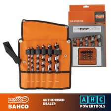 Image of Bahco 9526 Combination Wood Auger Bit Set 10-25mm (6 Pieces)