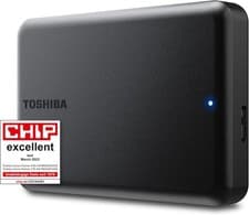 Image of Toshiba Canvio Partner 4TB Portable 2.5" External HDD, USB 3.2 Gen 1, Mac and