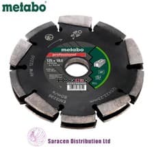 Image of METABO 125X18X22.23, 2 ROW WALL CHASER BLADE - 628298000