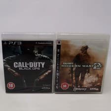Image of PLAYSTATION 3 PS3 CALL OF DUTY BLACK OPS MODERN WARFARE 2 VIDEO GAMES PAL SEALED