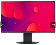 Image of EIZO FlexScan 23.8" Full HD LED IPS Monitor - Black (EV2460-BK)