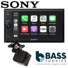 Image of Sony XAV-AX1000 6.2" CarPlay Bluetooth Touchscreen Car Stereo & FREE Camera
