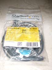 Image of StarTech USB 2.0 Cable 3ft/90cm