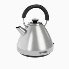 Image of Morphy Richards Venture Pyramid Kettle - Brushed 1.5 Litres, Stainless Steel