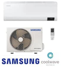 Image of Samsung 3.5kw Air Conditioning Unit System wall mounted Inc Wi-Fi FREE DELIVERY