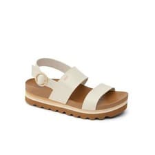 Image of REEF WOMENS SANDALS.NEW BOXED VISTA HI BUCKLE CUSHION VEGAN LEATHER SHOES S25