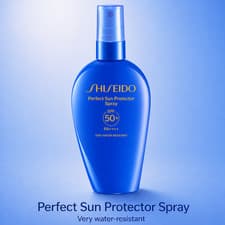 Image of Shiseido Perfect Sun Protector Spray SPF50+ PA++++ 150mL Citrus Floral Japan