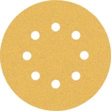 Image of Bosch EXPERT C470 Wood Sanding Disc 125mm 125mm 80g Pack of 5