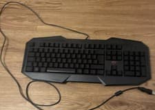 Image of Trust Gaming GXT 830-RW Avonn Gaming Keyboard