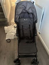 Image of Brand New silver cross zest stroller black