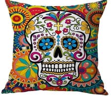 Image of Multi Coloured Cushion Cover LARGE 20x20inches