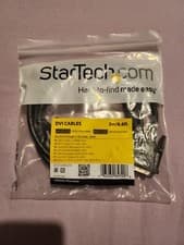 Image of DVI CABLE StarTech.com 2m/6.6ft DVI-D Single Link Cable - M/M