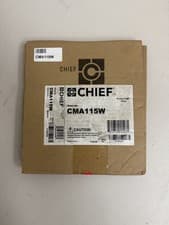 Image of Chief CMA115W 6" X 6" Ceiling Plate - WHITE