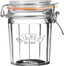 Image of Kilner Facetted Clip Top Jar 0.45 Litre