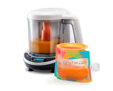 Image of Baby Brezza Food Maker Deluxe White 6-in-1 Baby Feeding Prep Appliance