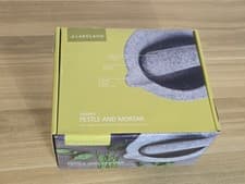 Image of Large Granite Pestle and Mortar with Spout 3kg - by Lakeland 14 X 10.5 Cm