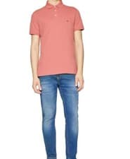 Image of Tommy Hilfiger Mens Polo Shirts Core 1985 Reg Fit Polo Cotton Golf T Shirt(XXL)