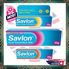 Image of Savlon Advanced Healing Gel Antiseptic Cream Faster Healing Reduce Scarring 50g