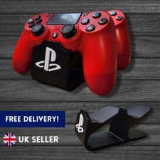 Image of For PS4 Playstation 4 Controller Dual Dock Station Stand DS4 Remote Display UK