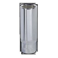 Image of Sealey WallDrive Socket 13mm Deep 1/4" Square Drive Fully Polished Socket