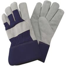 Image of Kent and Stowe Fleece Lined Thermal Rigger Gloves Navy M Pack of 1