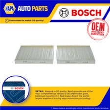 Image of Pollen / Cabin Filter fits BMW 520 F10, F11 2.0 11 to 17 Bosch 64119163328 New