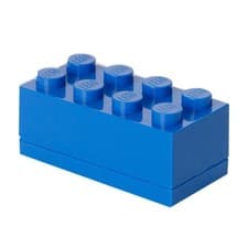 Image of LEGO Mini Box 8 Storage Brick Blue