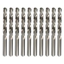 Image of 10x Heller HSS-G Ground Drill Bits 9.3mm Metric For Drilling Metal Steel Sheet
