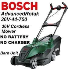 Image of Bosch AdvancedRotak 36V-44-750 Cordless 36v 44cm Mower NO BATTERY NO CHARGER
