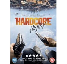 Image of Hardcore Henry **NEW/SEALED** Region 2 movie DVD *FREEPOST*