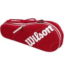 Image of Wilson Advantage Team Red III 3 Racket Bag