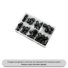 Image of Speedfit Couplings Metric Equal Elbows & Tees 4-12mm Assorted Box 26pcs