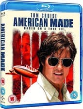 Image of American Made (Blu-ray, 2017) Tom Cruise Narcos Action NEW SEALED
