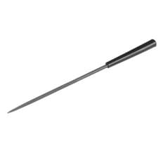 Image of Second Cut Steel Round Needle File with Plastic Handle, 3mm x 140mm