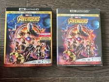 Image of Marvel Avengers: Infinity War (4k Ultra HD + Blu-ray + Digital Code) NEW SEALED