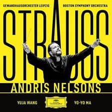 Image of Strauss Andris Nelsons Yuja Wang Yo-Yo Ma 7 MQA-CD/UHQCD Box Set JAPAN