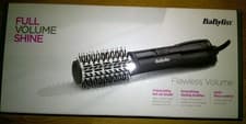 Image of BaByliss Flawless Volume Hot Air Styler-500W-Titanium-Ceramic Barrel-Dry & Style