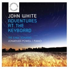Image of John White: Adventures at the Keyboard: The Early Sonatas by John White [CD]